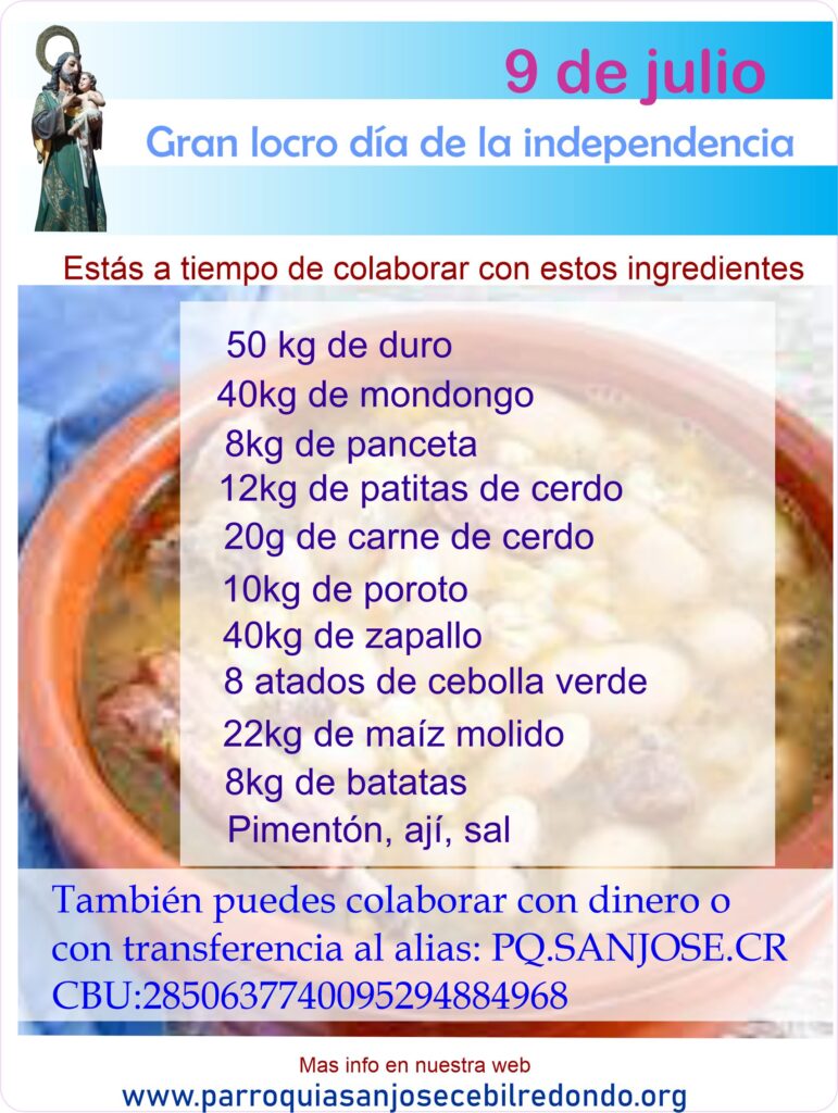 Ingredientes por conseguir