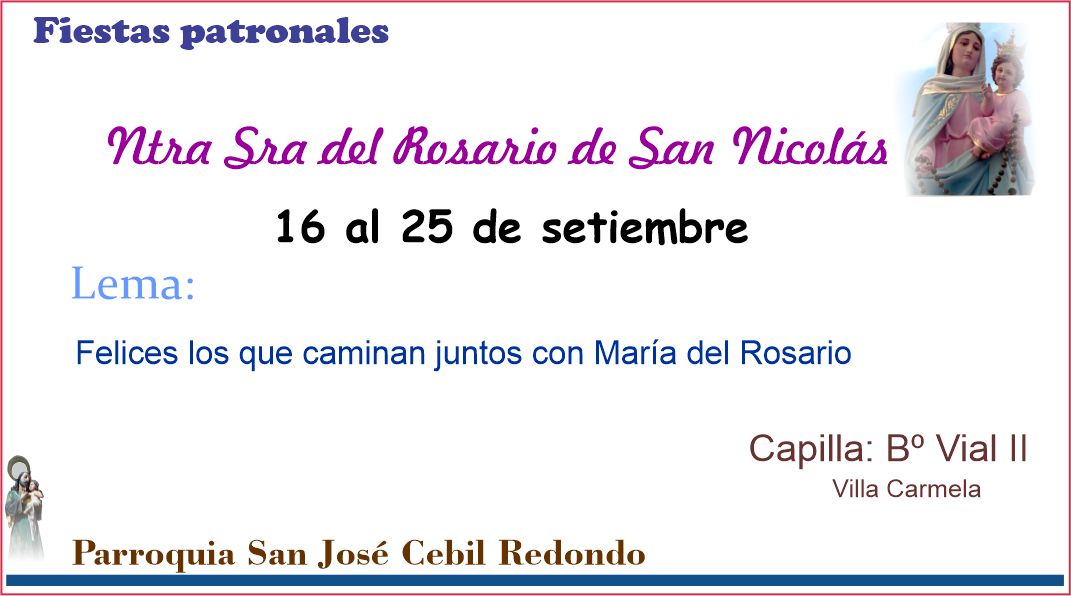 Patronales del Rosario